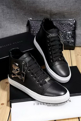 PhiliPP Plein High-Top Fashion Men Shoes--003